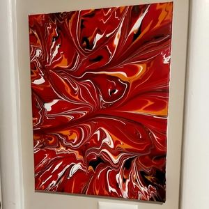 Abstract art painting